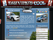 Tablet Screenshot of drivings-cool.com